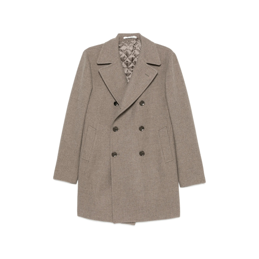 Tagliatore Flap-pocket Double-breasted Coat