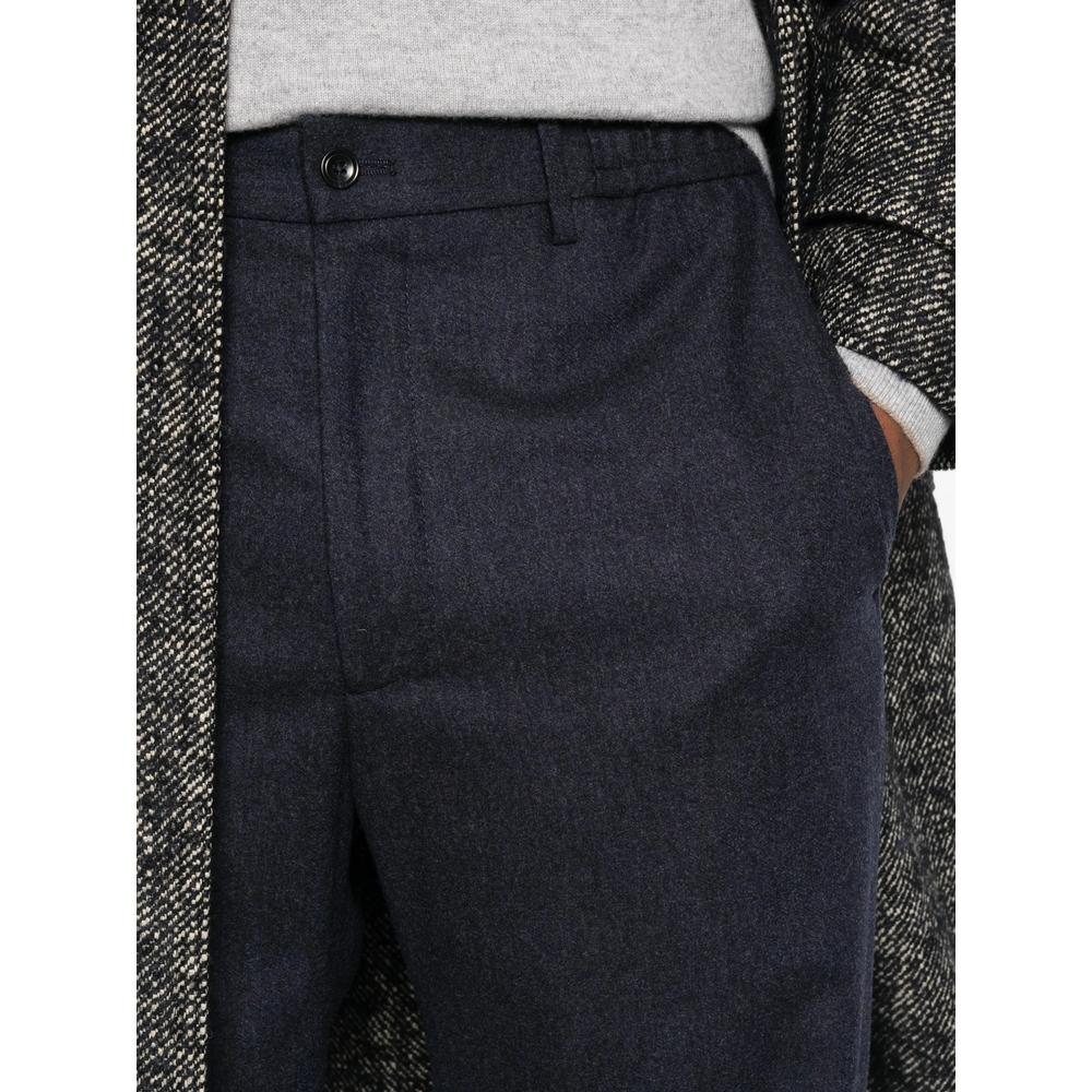 Elasticated-Waistband Trousers