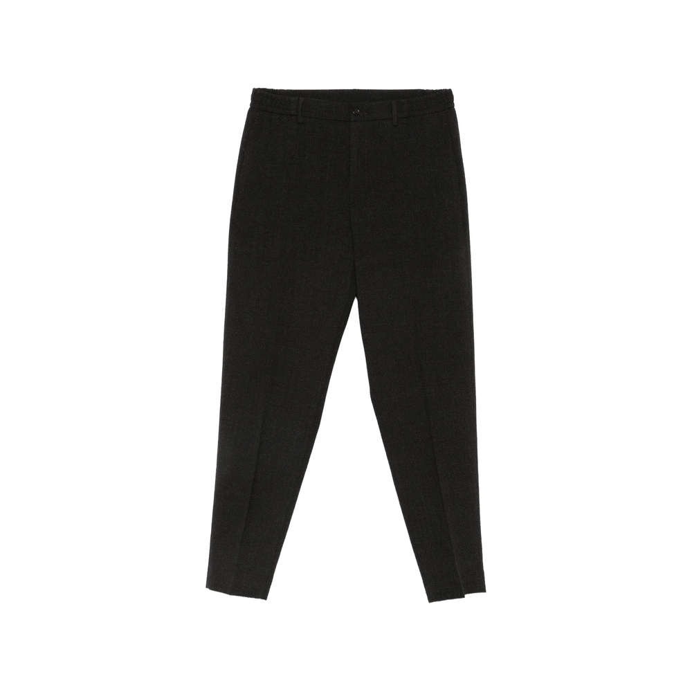 Tagliatore Textured Slim-fit Trousers