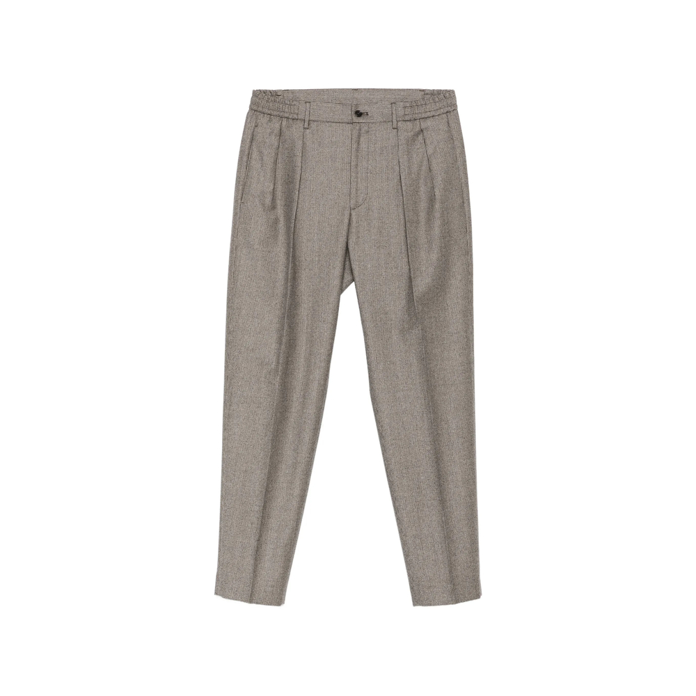Tagliatore Houndstooth Pleated Trousers