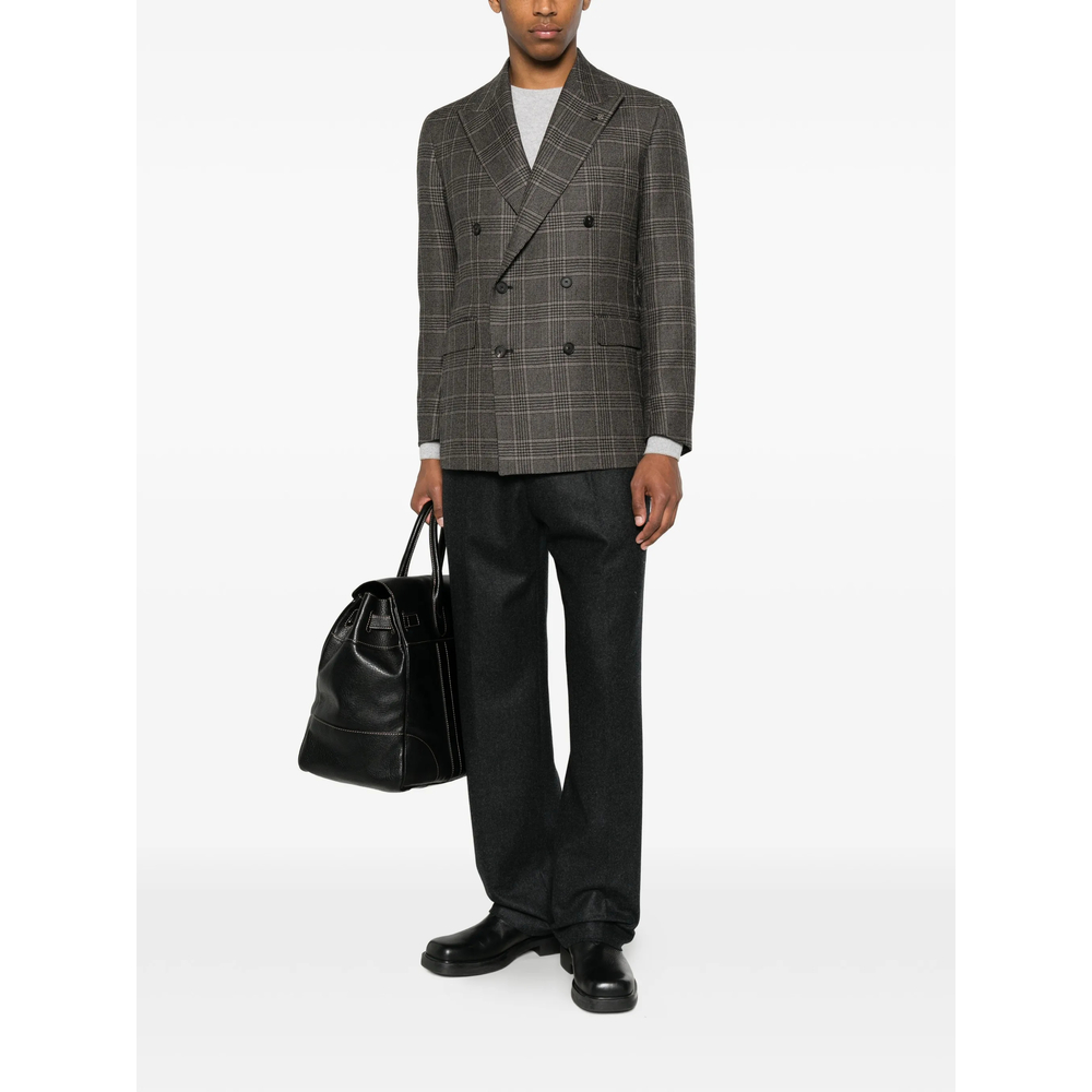 Pressed-Crease Tailored Trousers