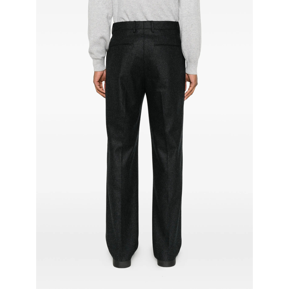 Pressed-Crease Tailored Trousers