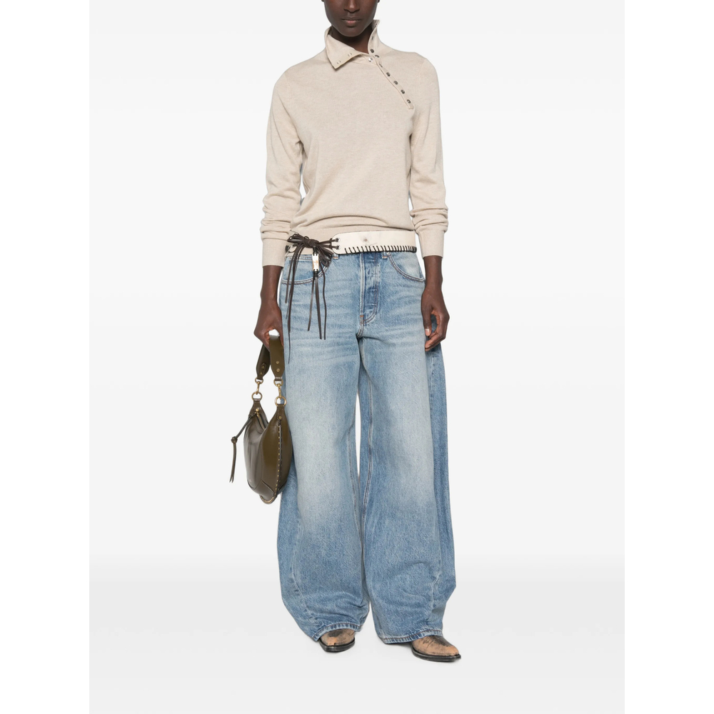 Marant Étoile Jovienne Press-Stud Sweater