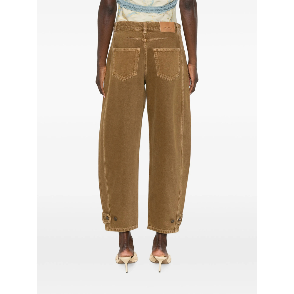 Leja Seam-Detail Tapered Jeans