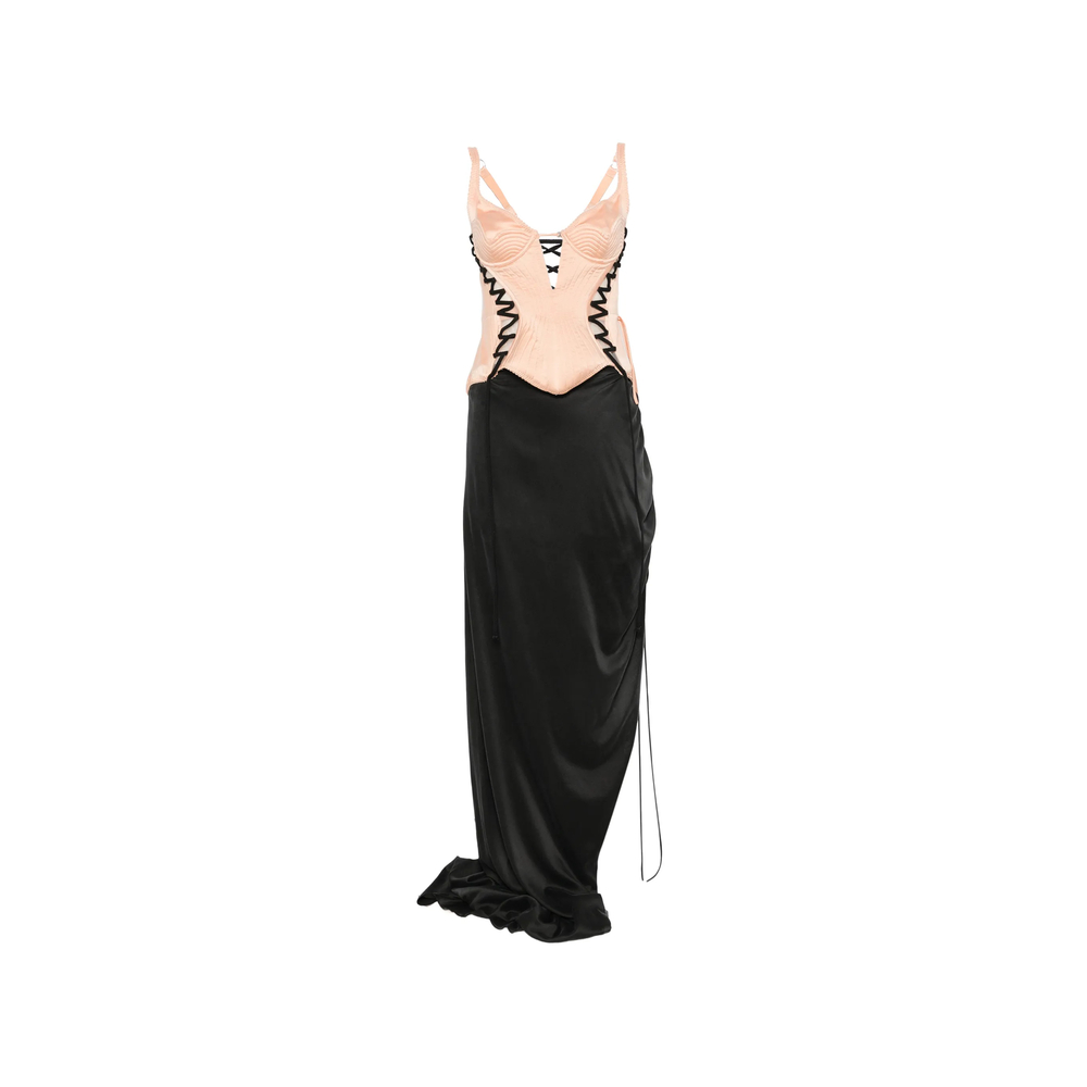Maria Lucia Hohan Sakura Lace-up Corset Dress
