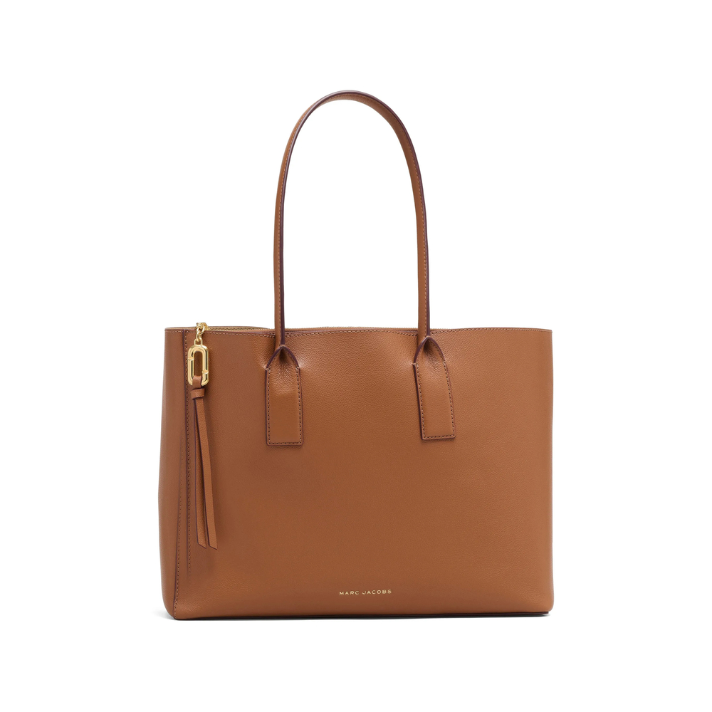 Marc Jacobs The Pop J-marc Tote Bag In Brown