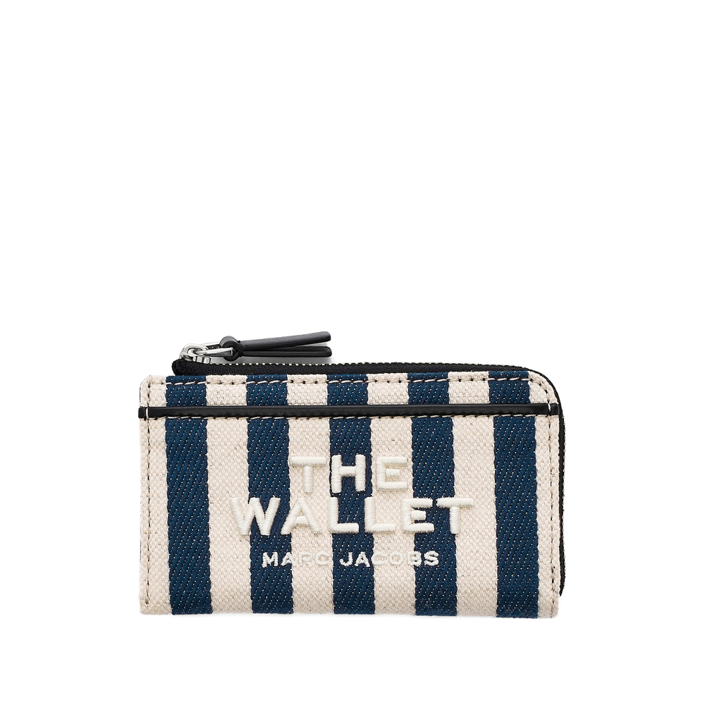 Marc Jacobs — Marc Jacobs Stripe Top Zip-wallet