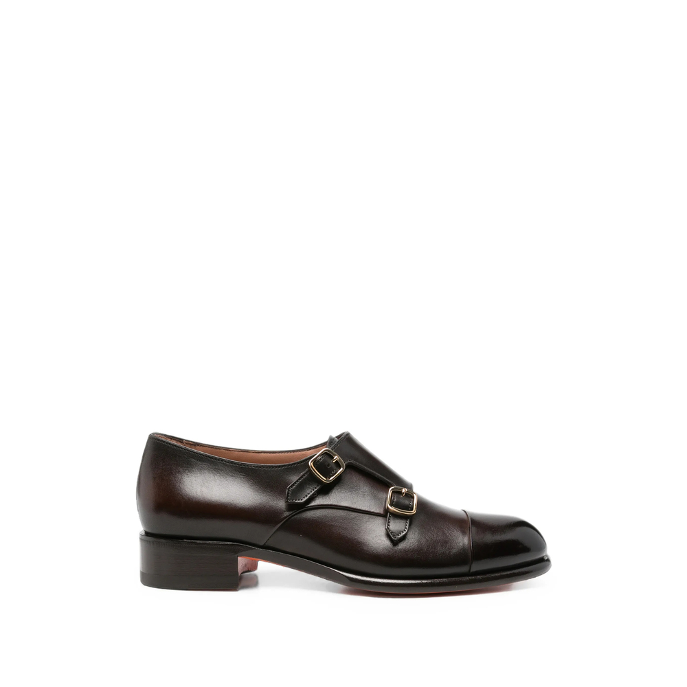 Santoni Double-strap Monk Shoes