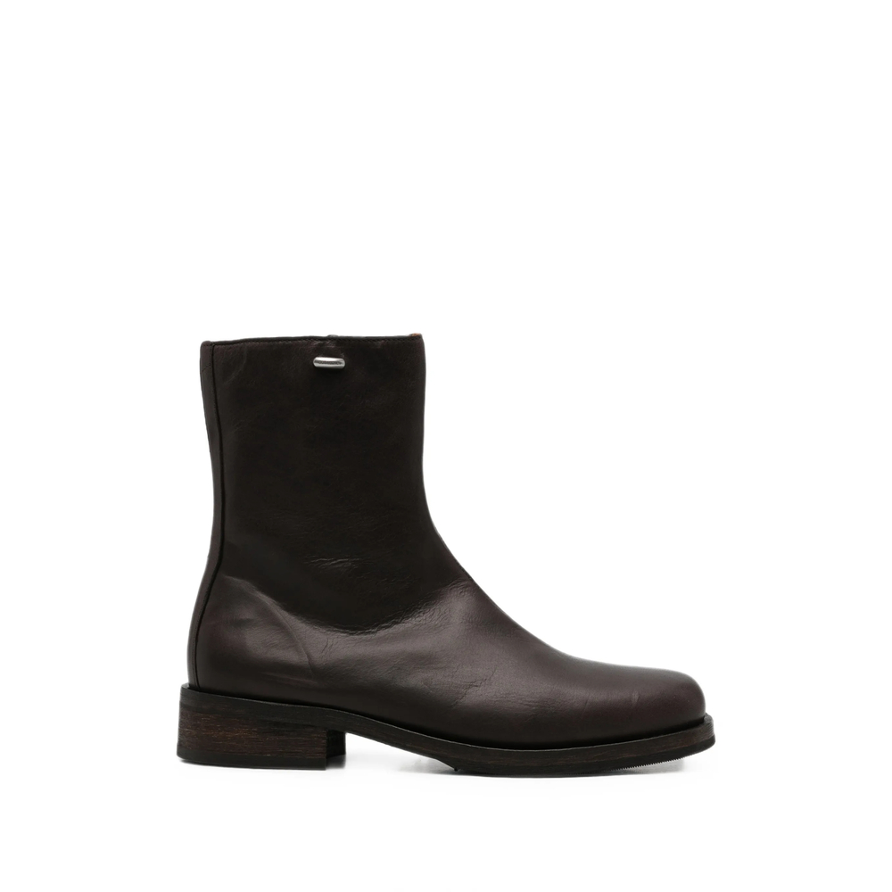 Our Legacy Camion Waxed Leather Boots