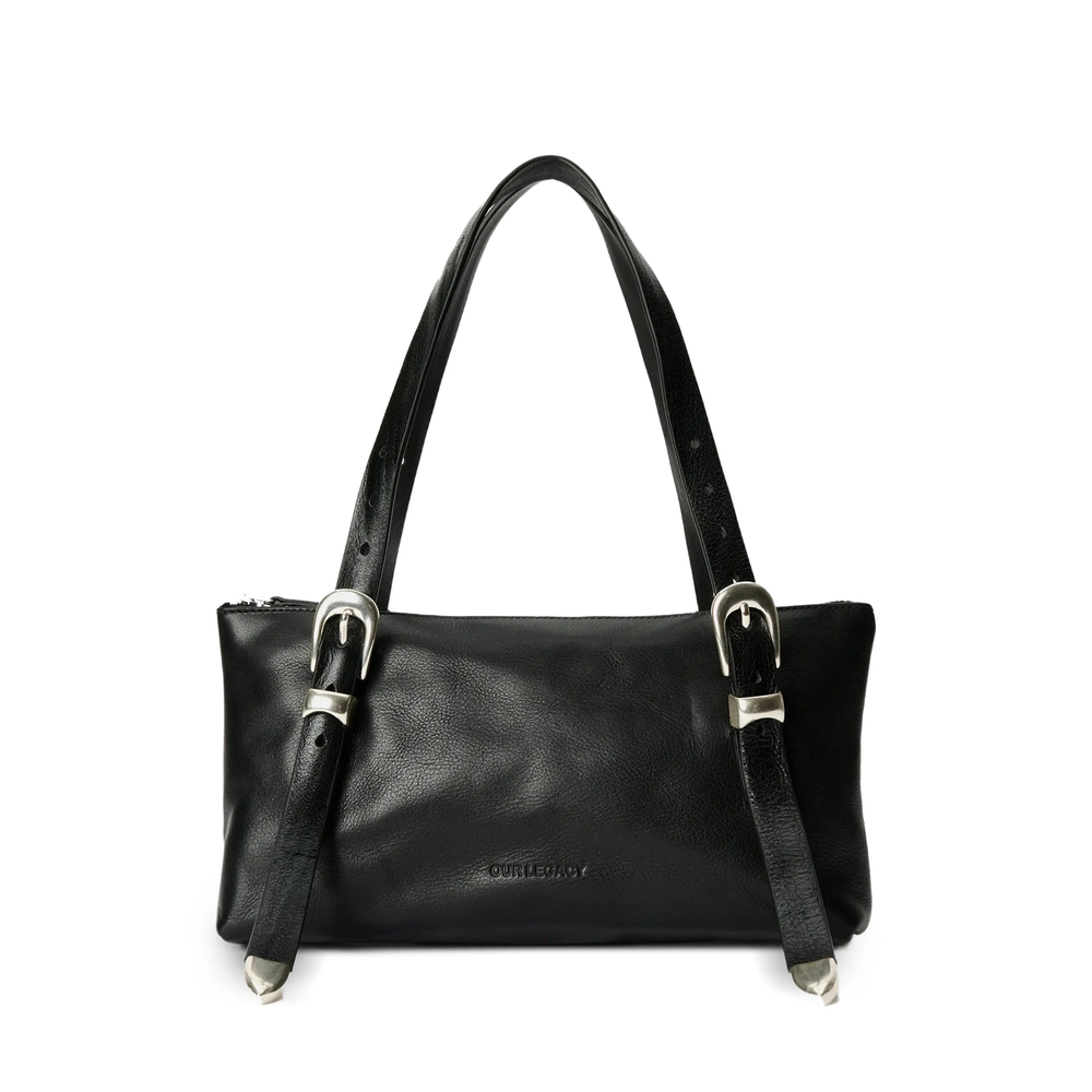 Our Legacy Buckled Leather Shoulder Bag