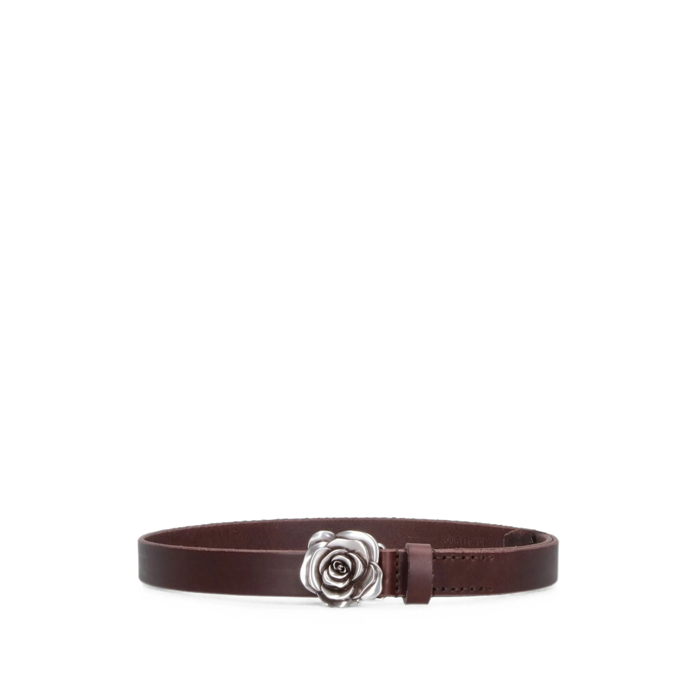 Our Legacy Rose-buckle Leather Belt