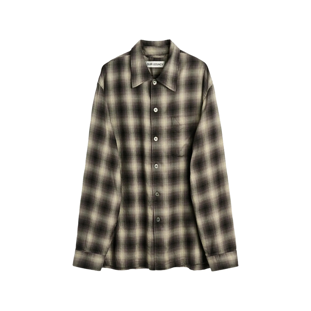 Our Legacy Every Check-pattern Button-down Shirt