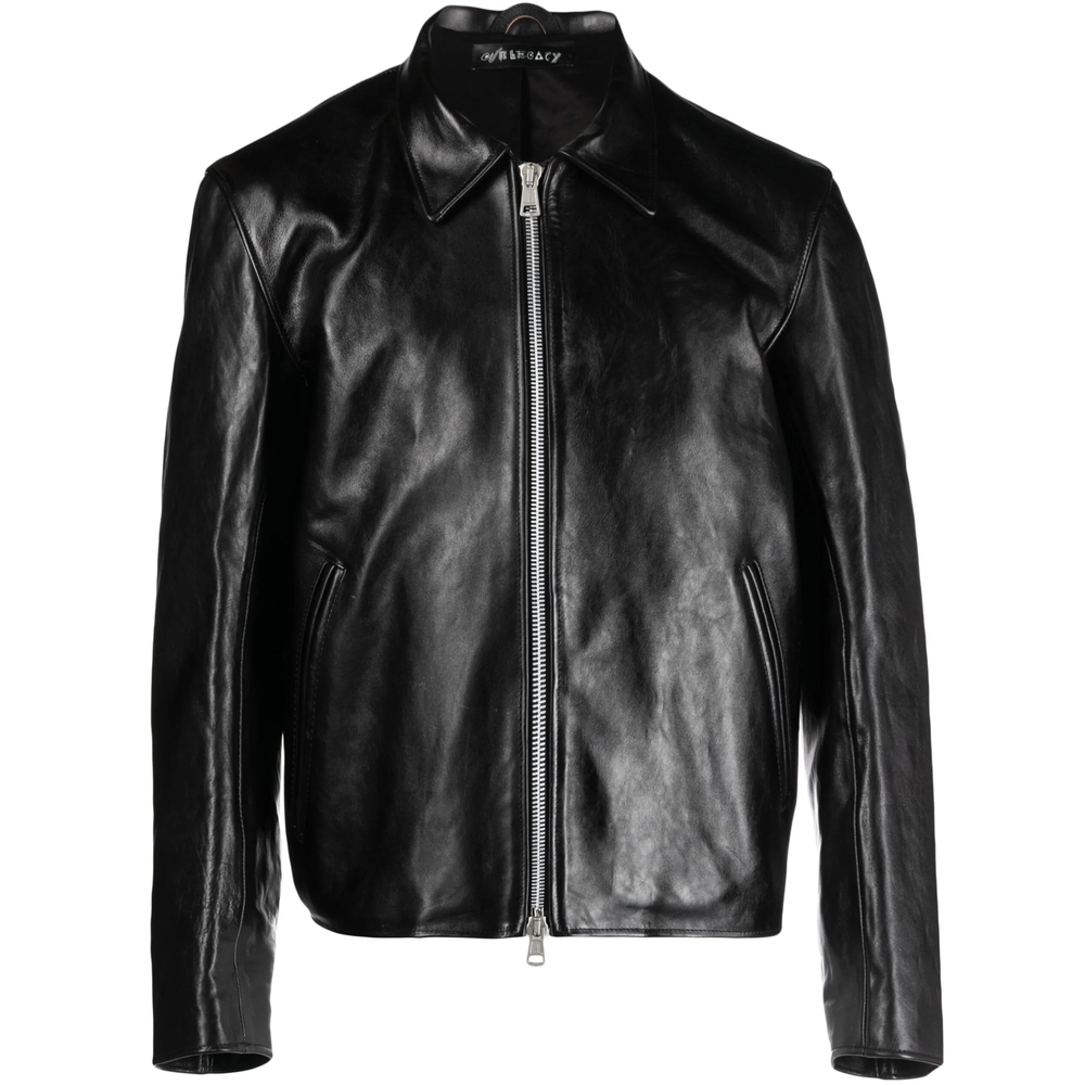 Our Legacy Zip-up Leather Jacket