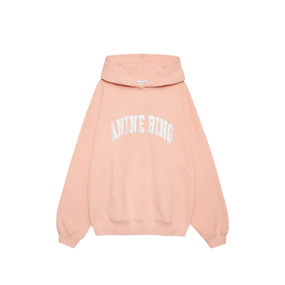 Anine Bing Logo-embroidered Hoodie