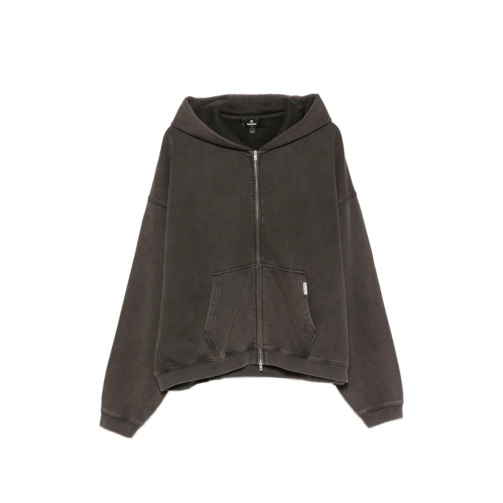 Represent Initial Zip-up Cotton Hoodie
