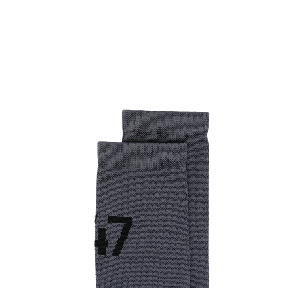 Logo-Intarsia Mesh-Panel Socks