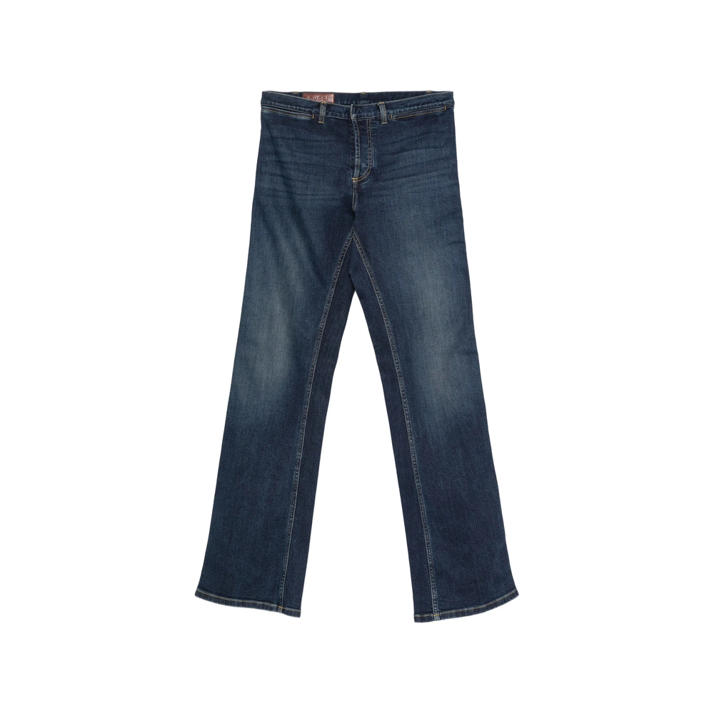 Gucci Web-stripe Jeans