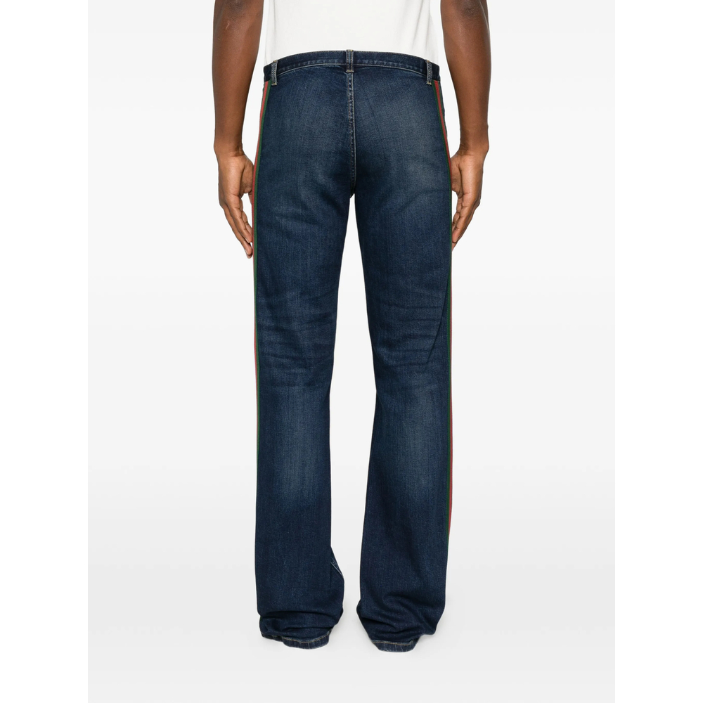 Cotton Denim Pants