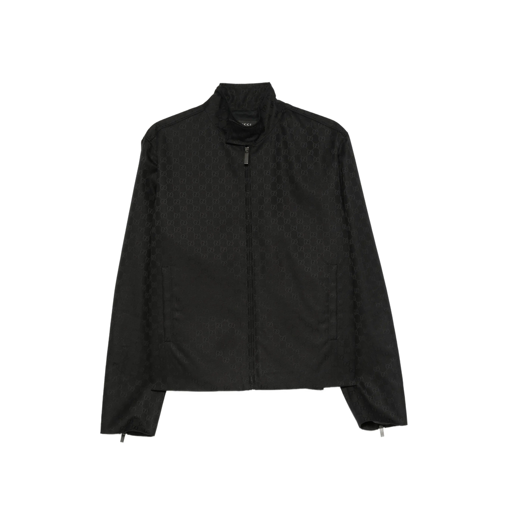 Gucci GG-pattern Zip-up Jacket