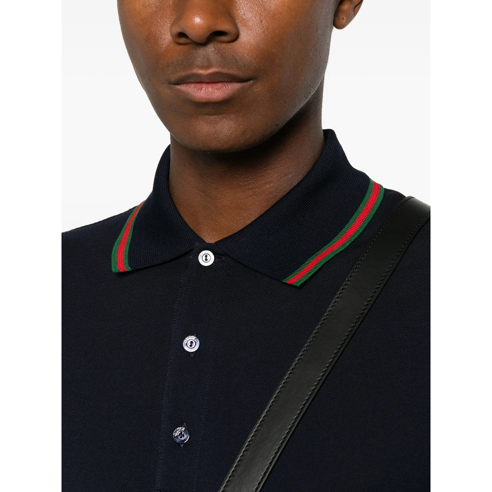 Cotton Jersey Piquet Polo Shirt