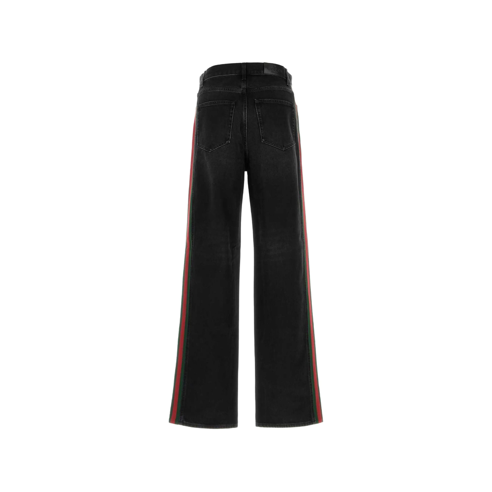 Cotton Denim Pants