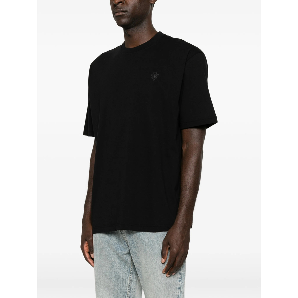 Crest-Embroidered T-Shirt