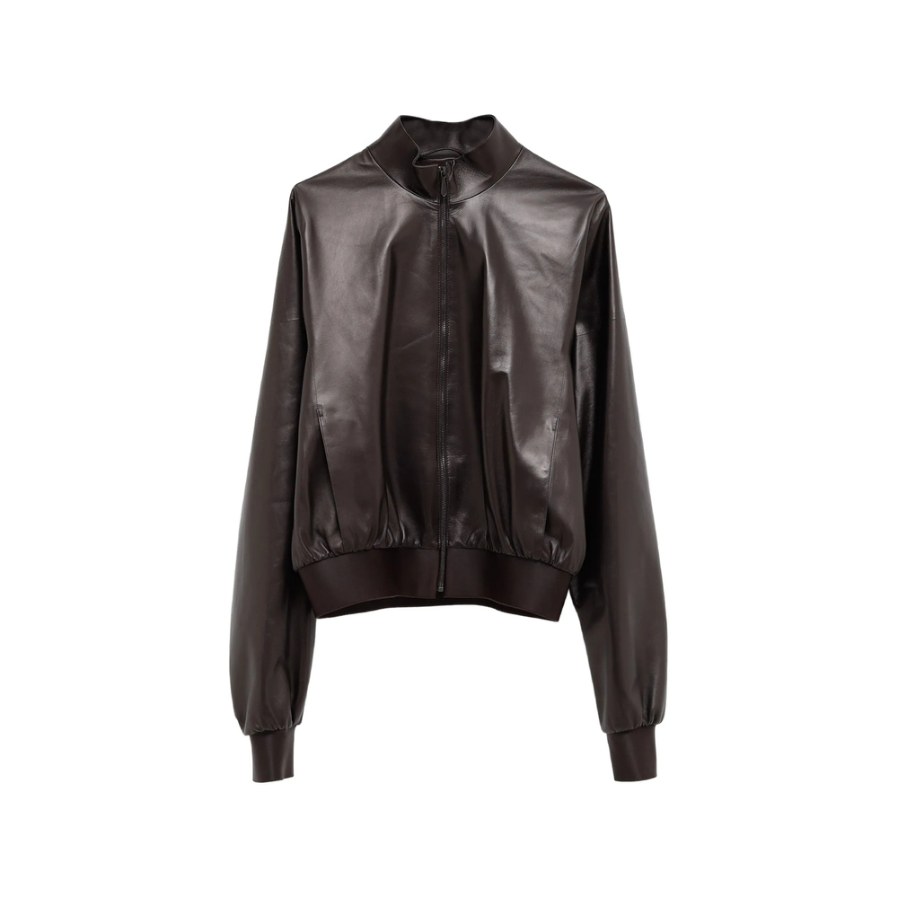 Gucci Nappa Leather Bomber Jacket