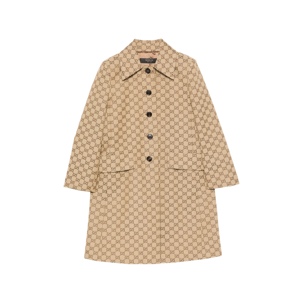 Gucci GG Cotton Canvas Coat