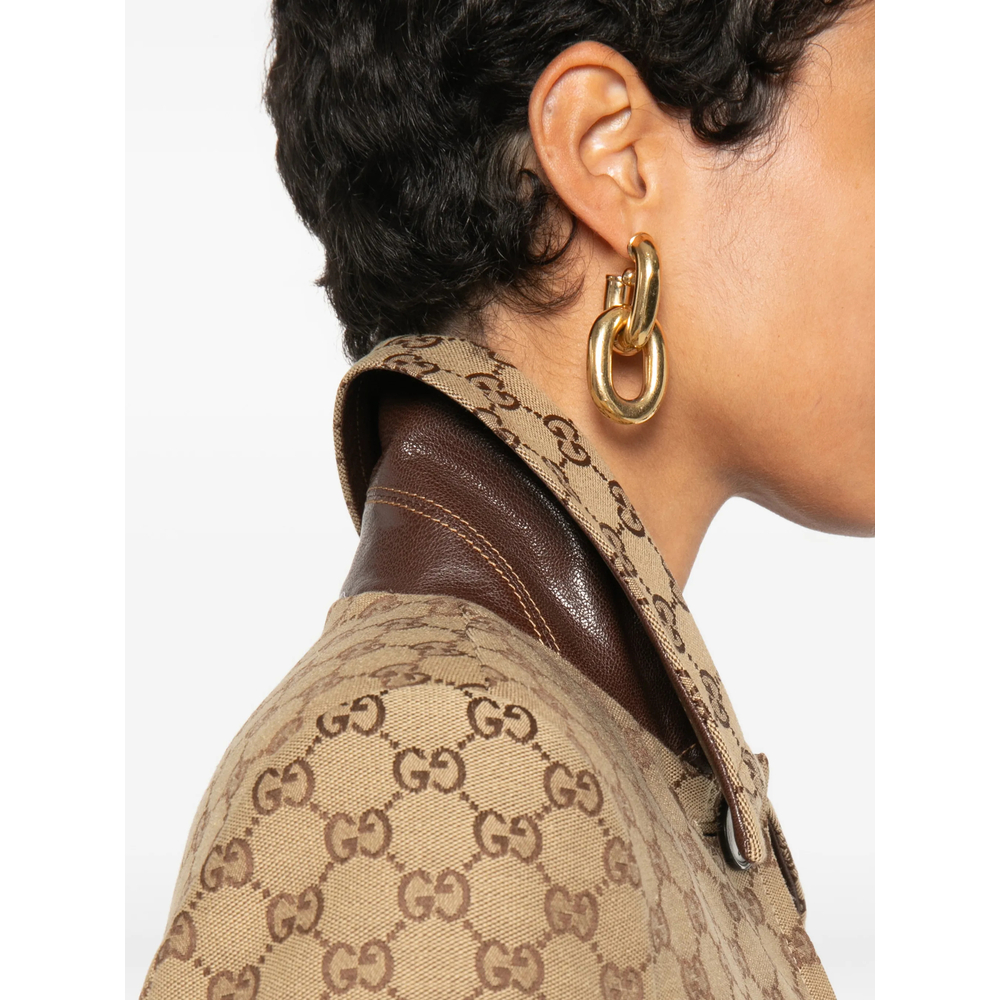 GG Cotton Canvas Coat