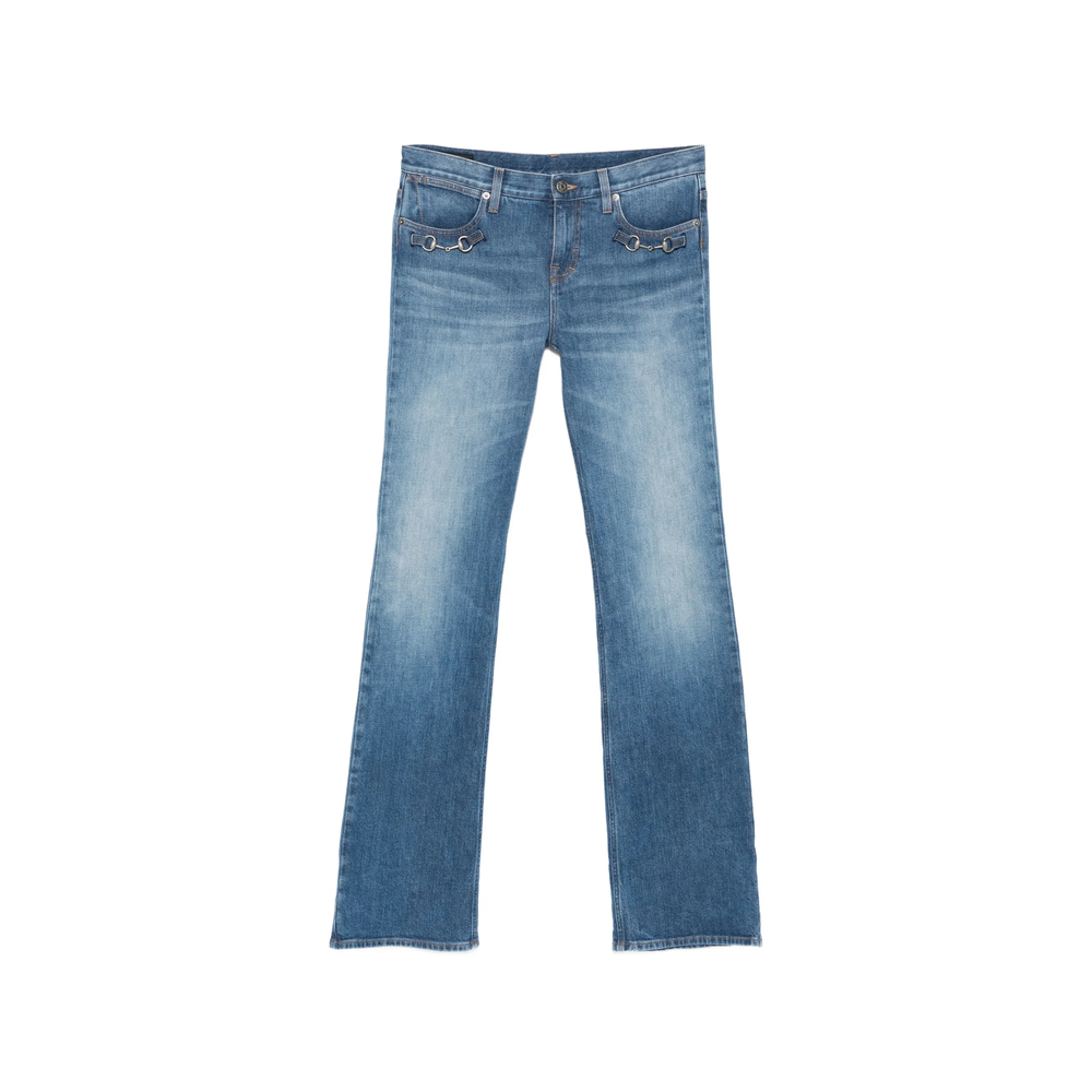 Gucci Horsebit Flared Jeans