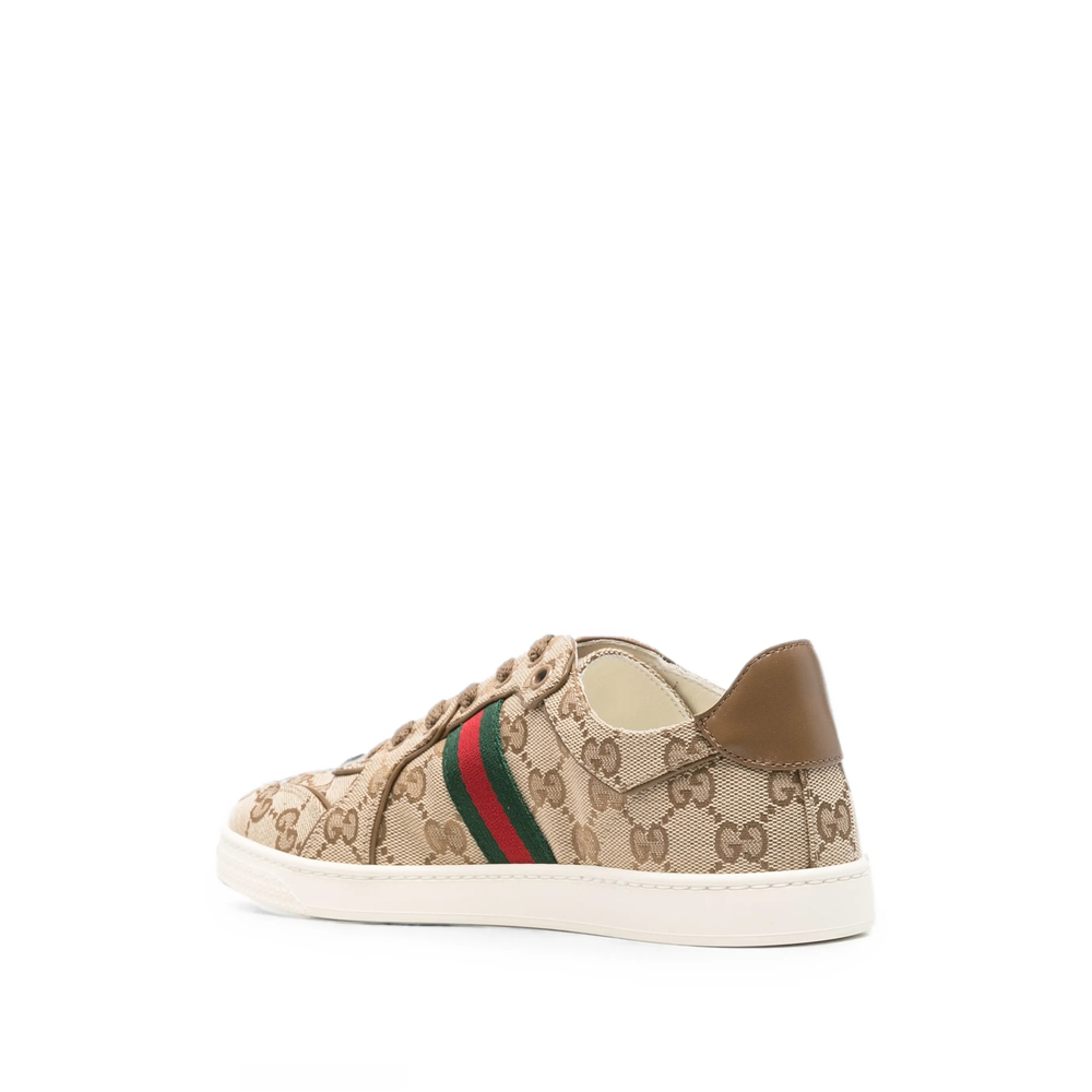 Stretch Interlocking G Web-Detail Sneakers