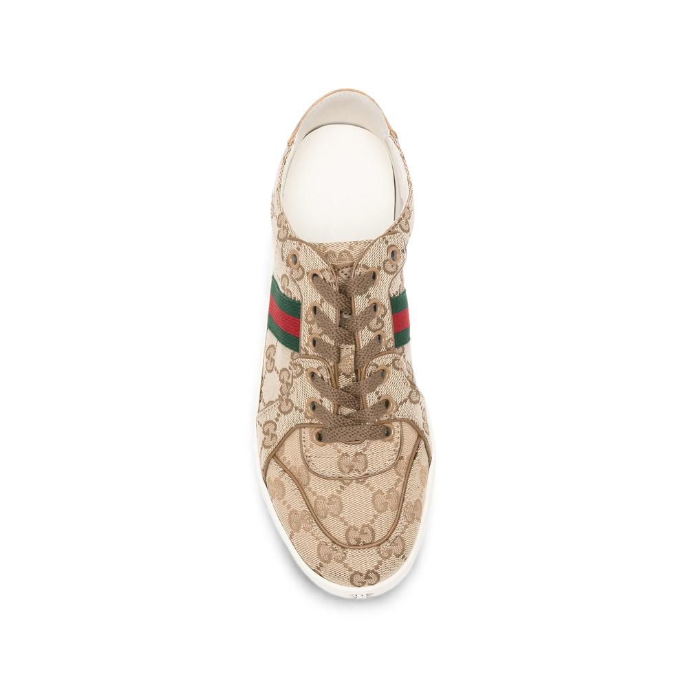 Stretch Interlocking G Web-Detail Sneakers