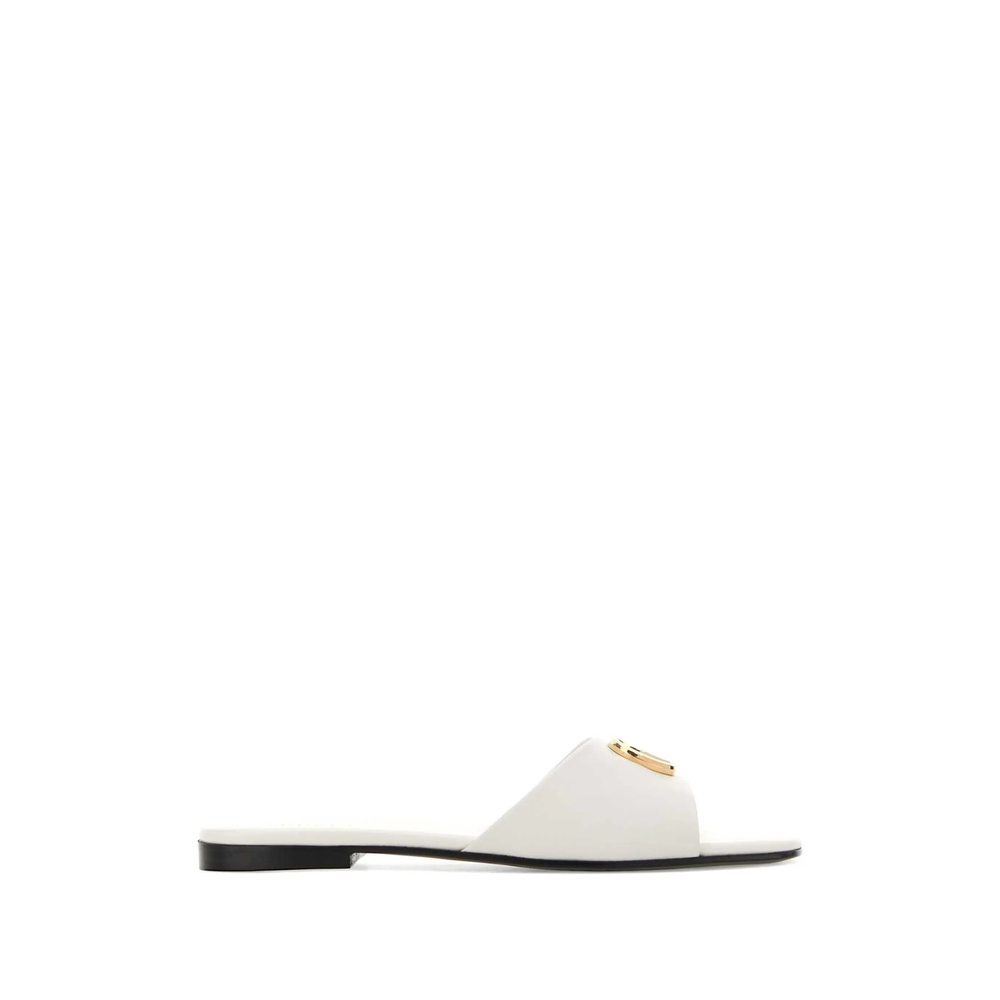 Gucci Double G Leather Sandals