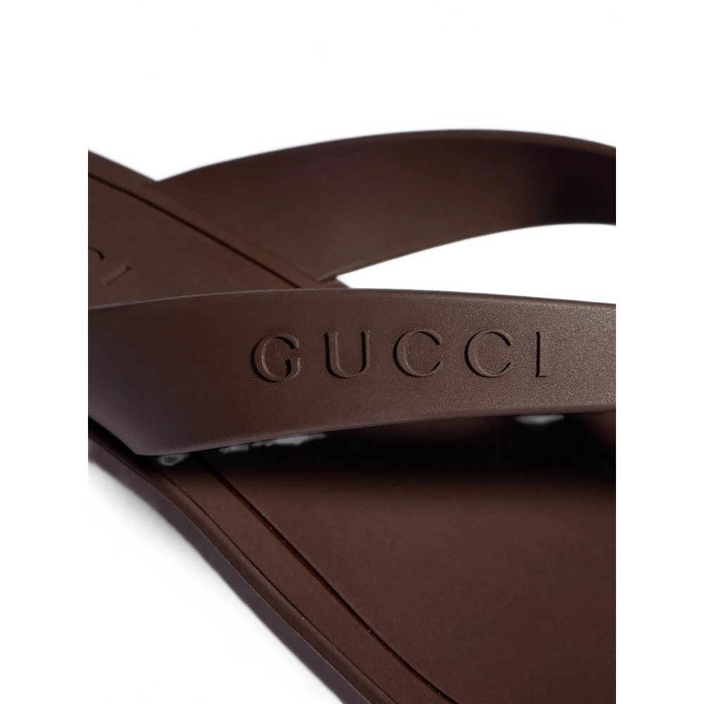 Embossed-Logo Kitten- Heel