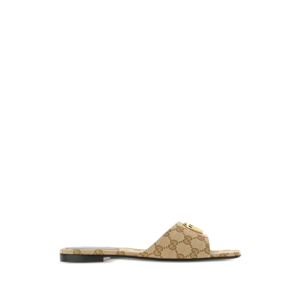 Gucci Slide Sandals With Double G