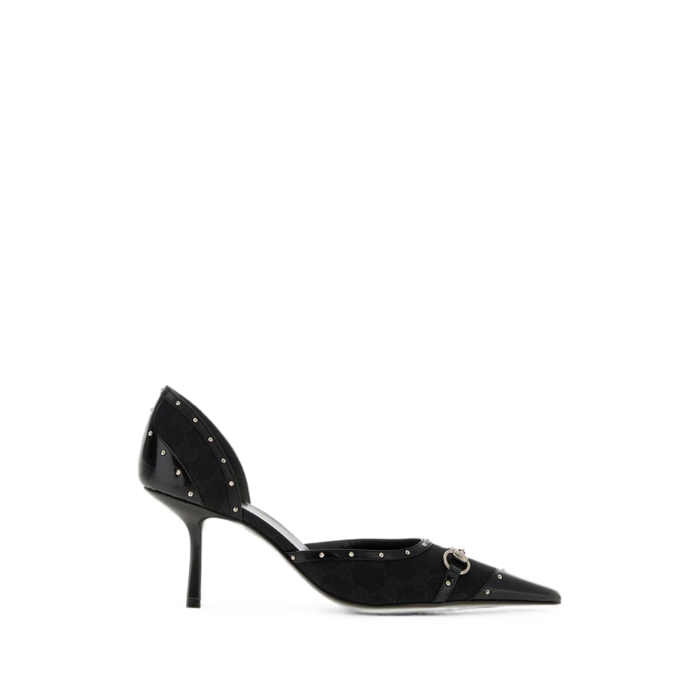 Gucci Savoy Studded Pumps
