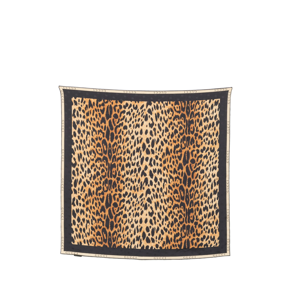 Gucci Printed Silk Twill Carré
