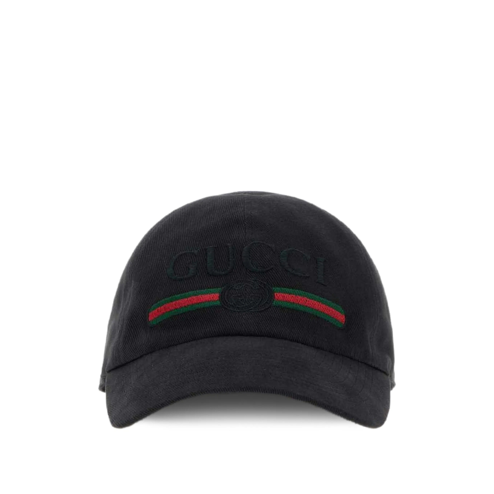 Gucci Cotton Baseball Hat With Embroidery
