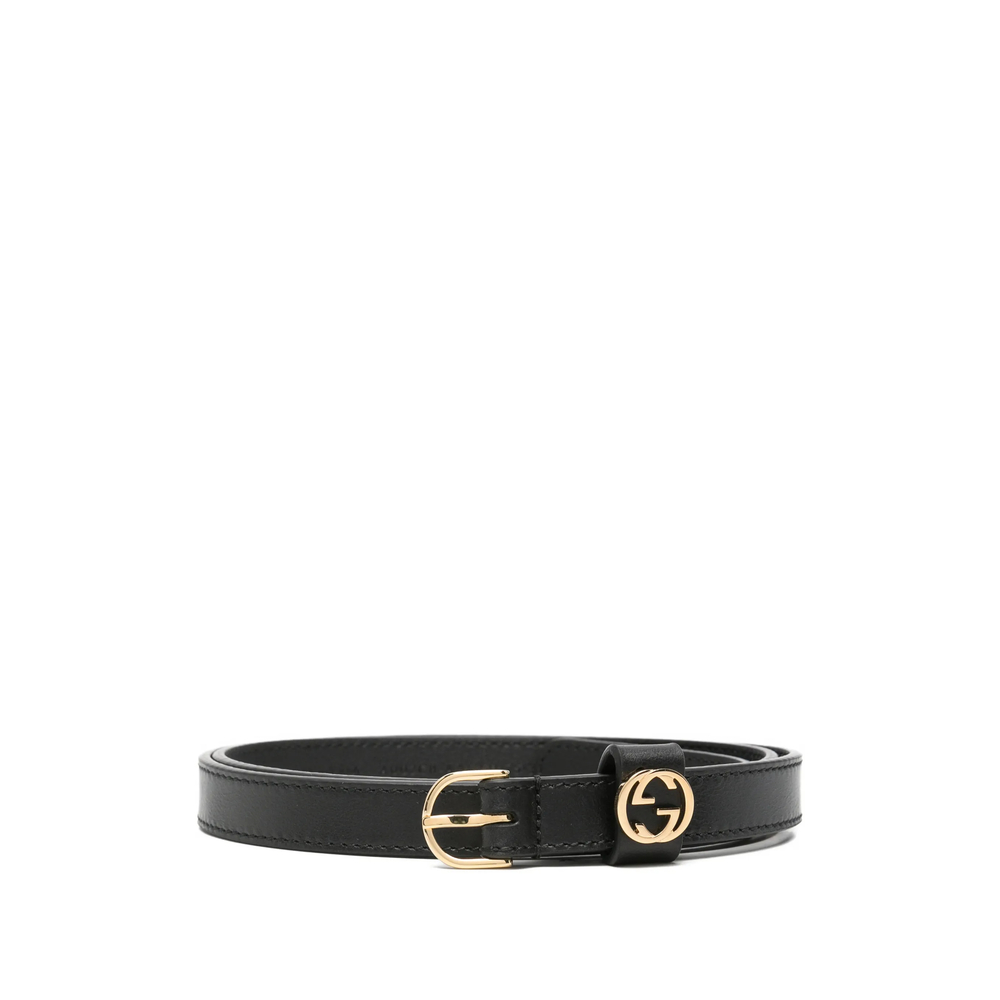 Gucci Interlocking G Leather Belt