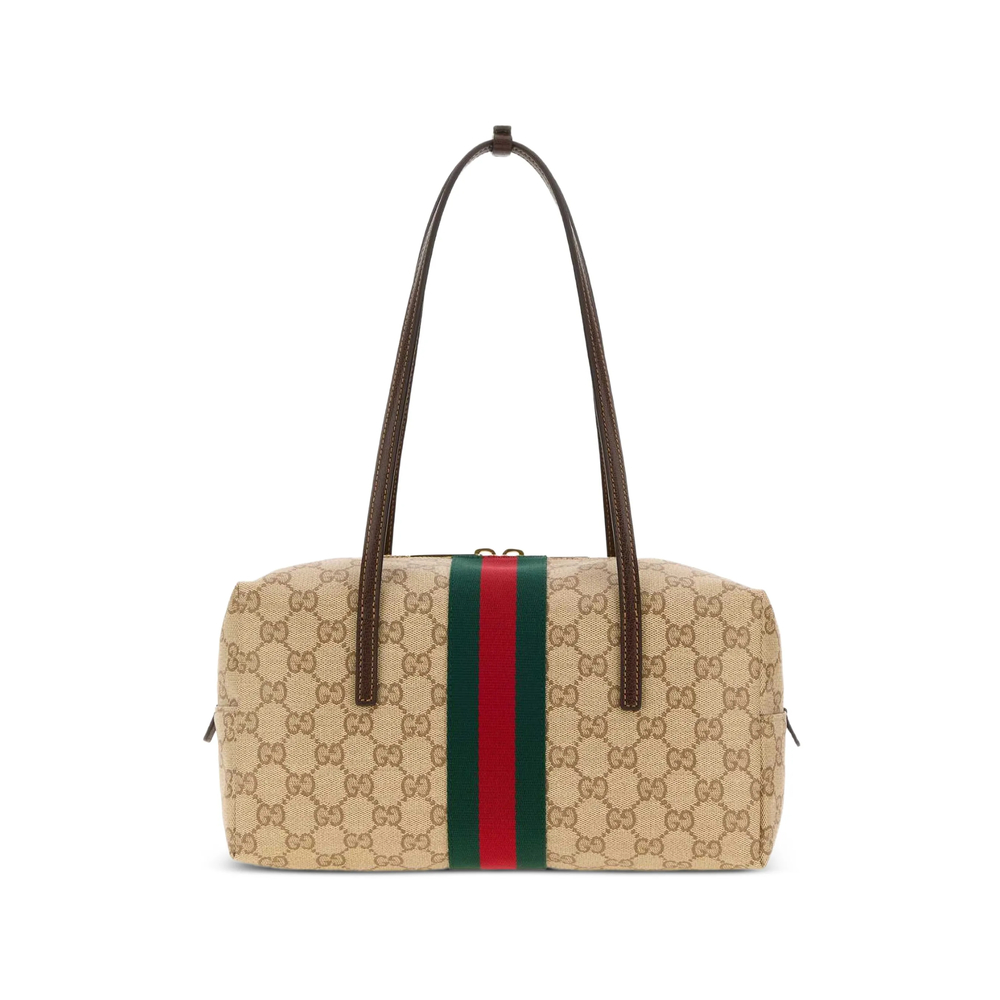 Gucci Medium Melrose GG Canvas Shoulder Bag