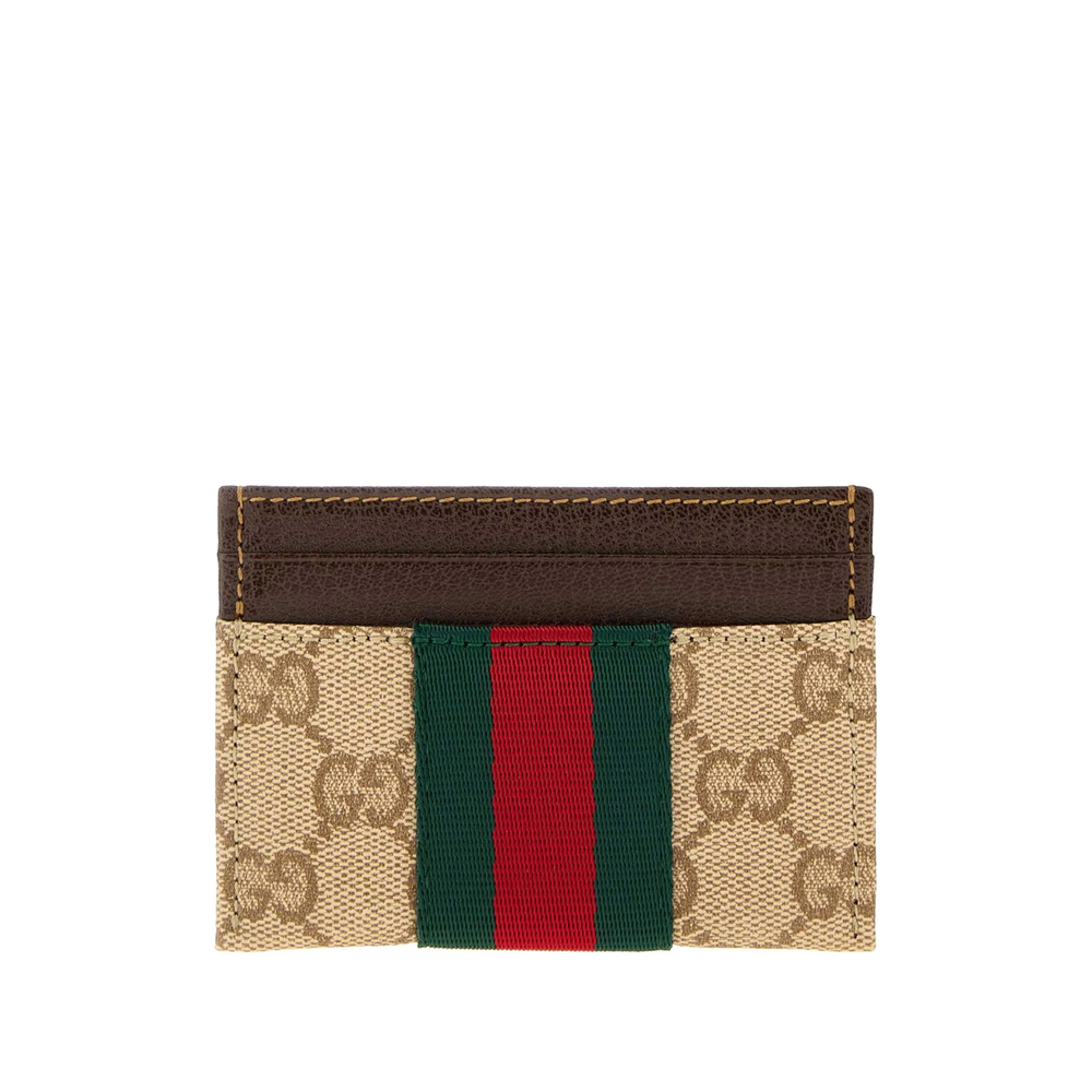 Gucci GG Web Card Holder