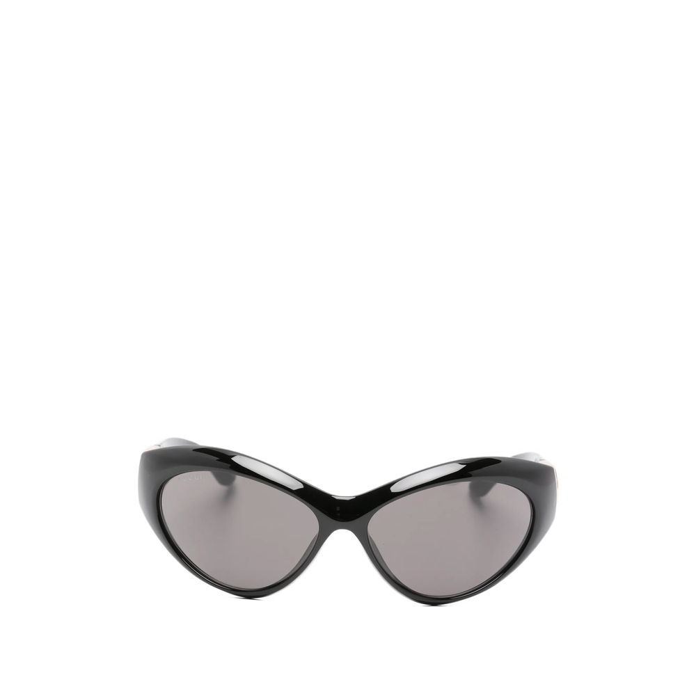 Gucci Double G Cat-eye Sunglasses In Brown