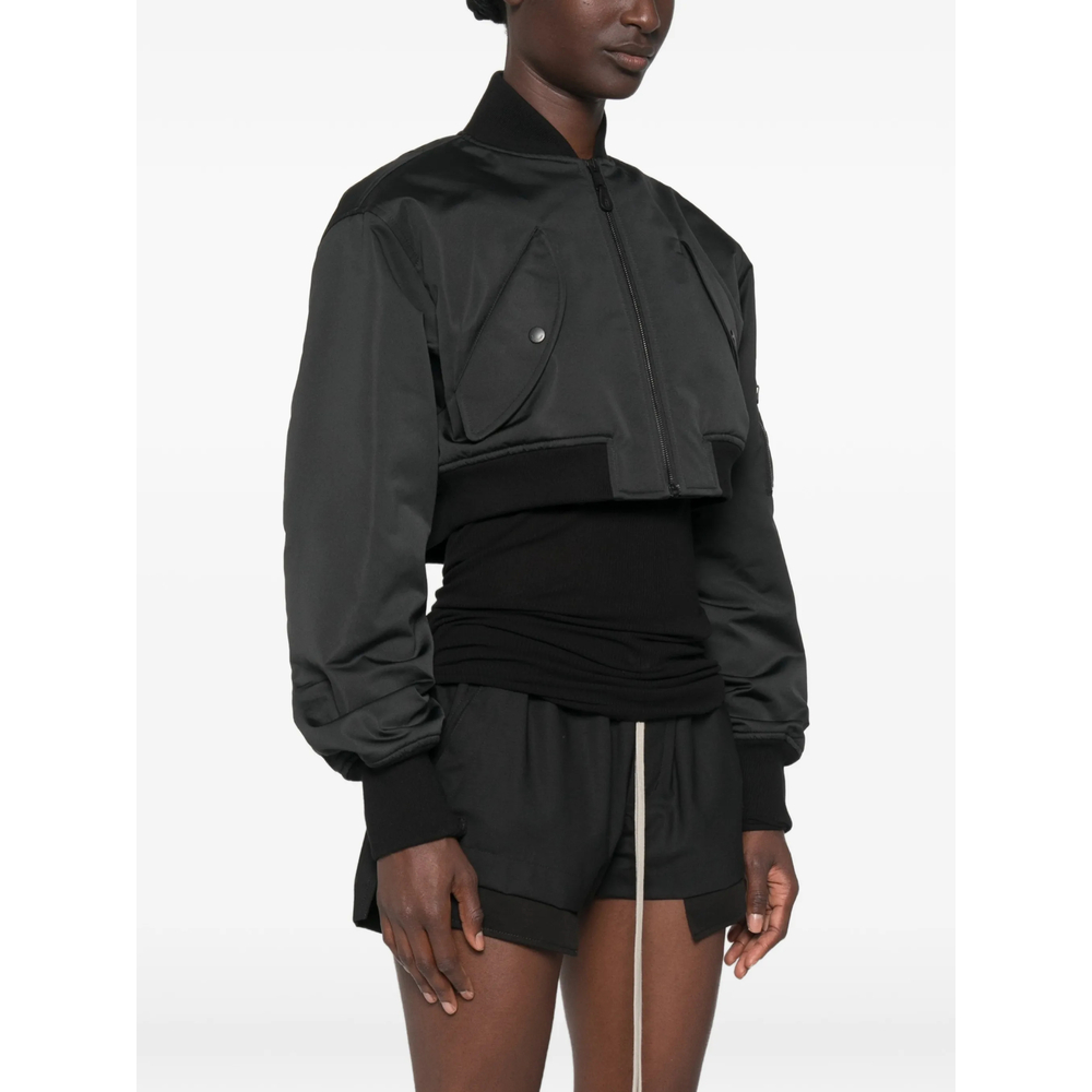Women'S Cropped Bomber Jacket