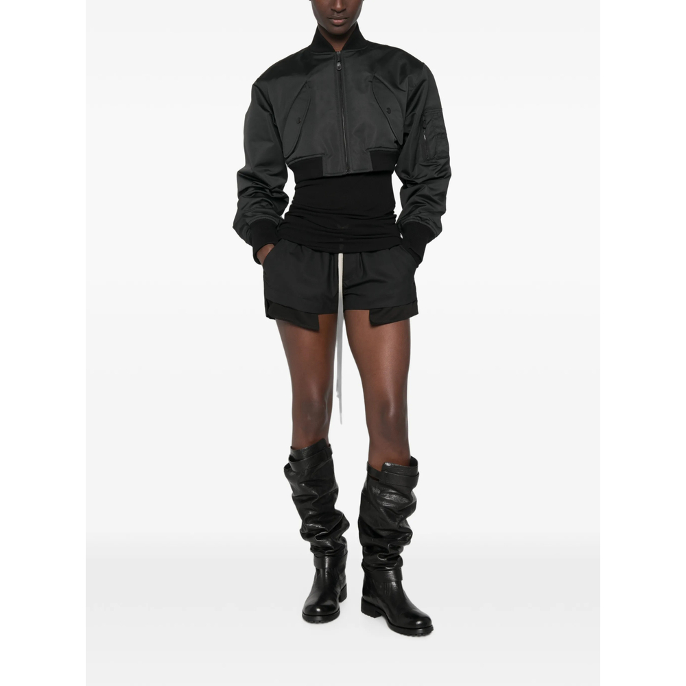 Women'S Cropped Bomber Jacket