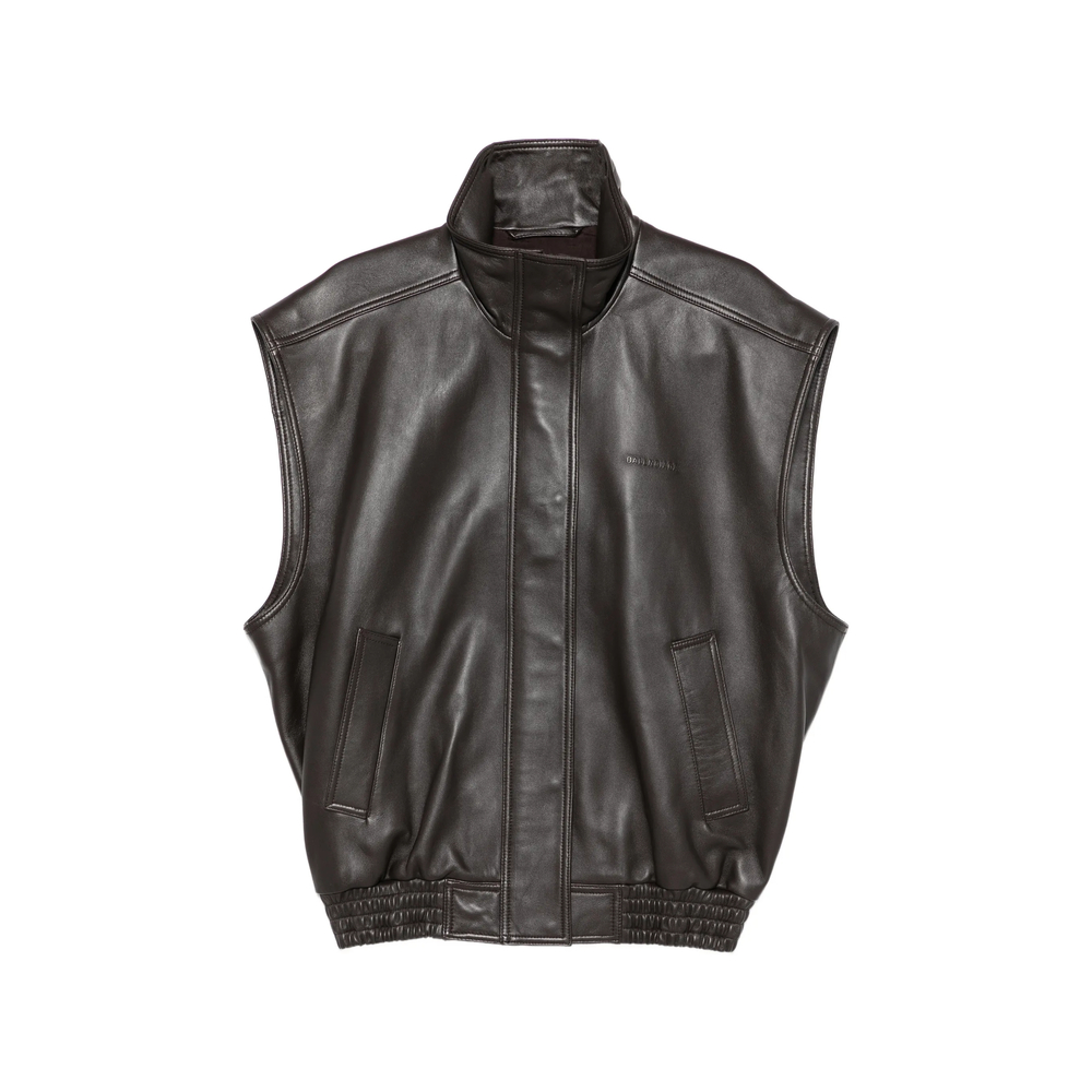 Balenciaga Leather Waistcoat