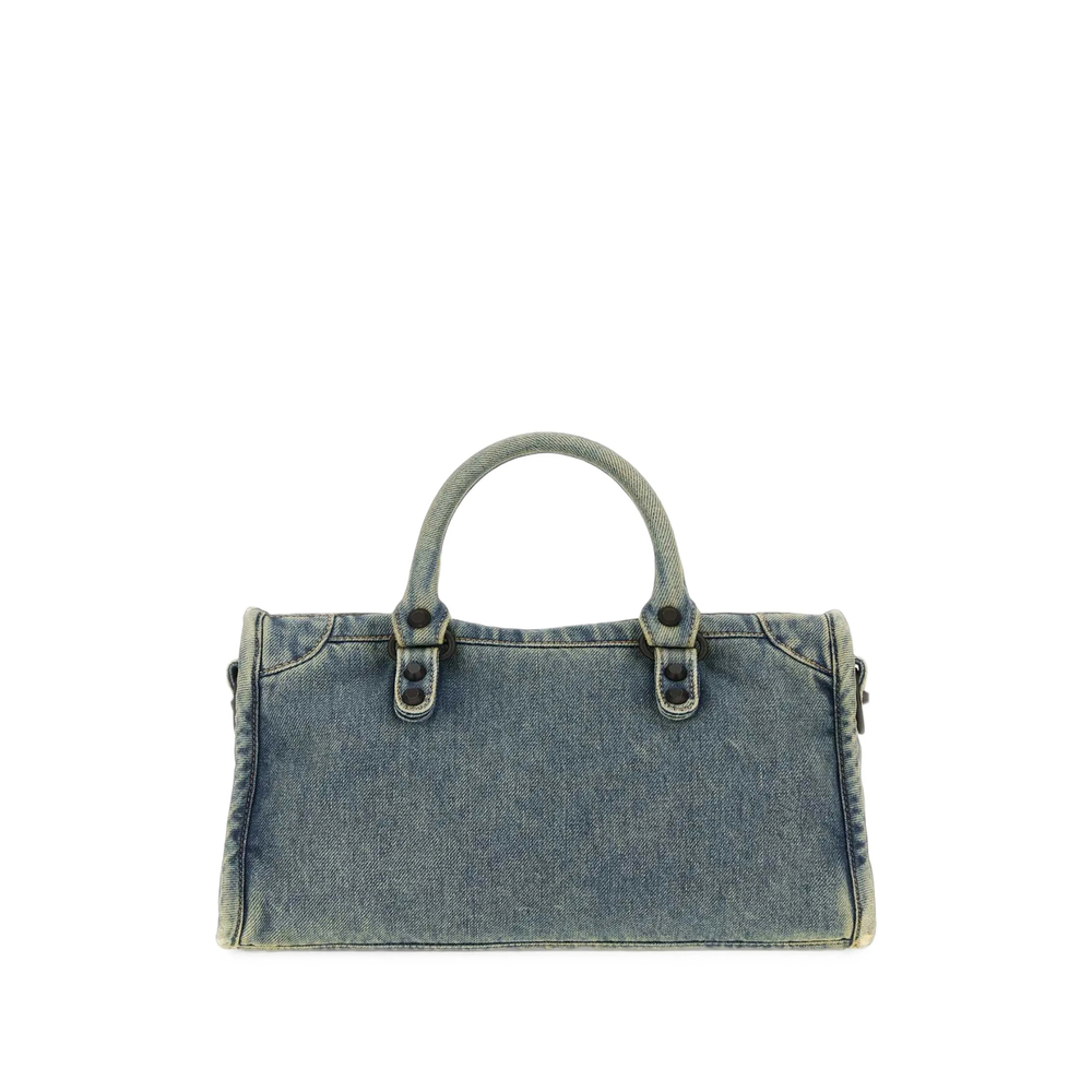 Small Le City Denim Tote Bag