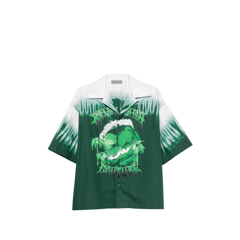 Balenciaga Graphic-print Shirt