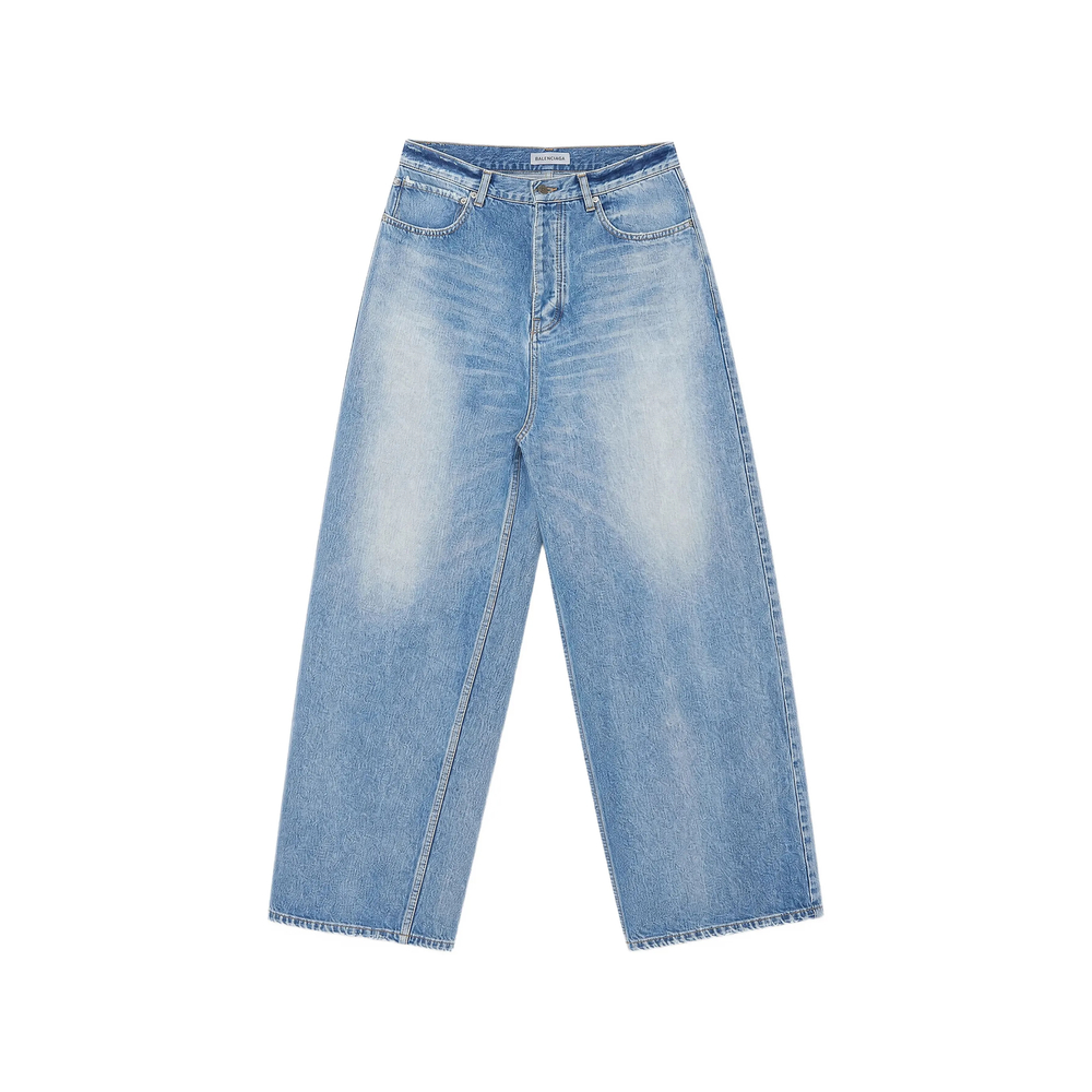 Balenciaga Baggy-fit Distressed Jeans