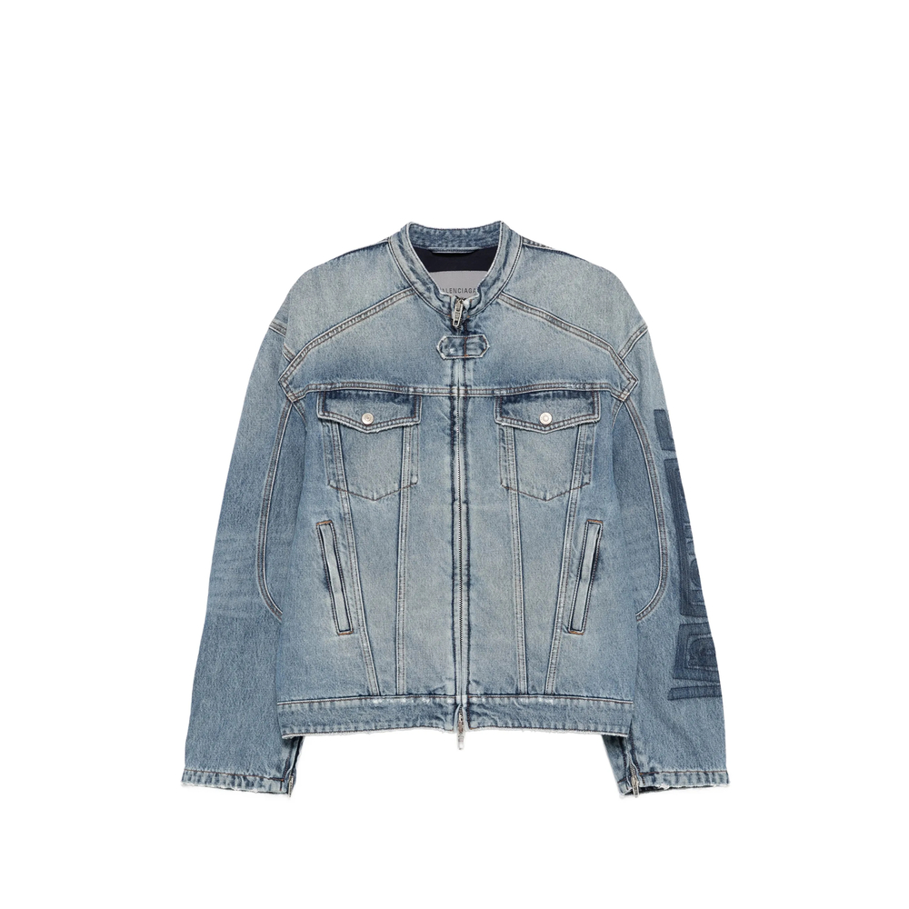 Balenciaga Zip-fastening Denim Jacket