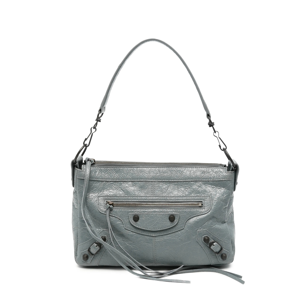 Balenciaga Small Le City Moto Shoulder Bag